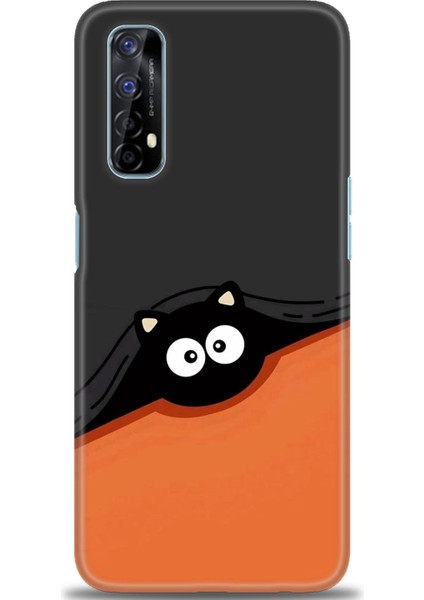 Realme 7 Kılıf Hd Baskılı Kılıf + Seramik Tam Kaplayan Ekran Koruyucu 80