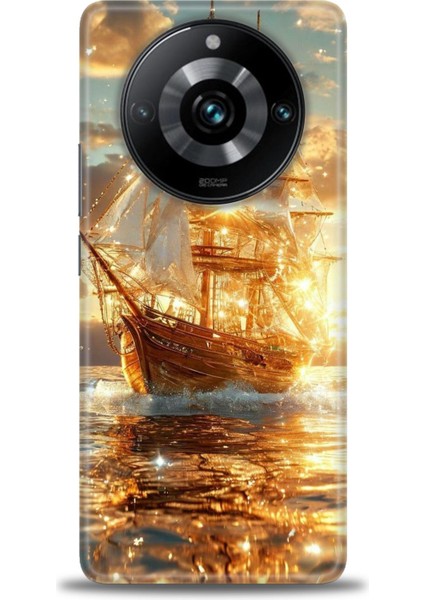 Realme 11 Pro Plus Kılıf Hd Baskılı Kılıf + Seramik Tam Kaplayan Ekran Koruyucu 234