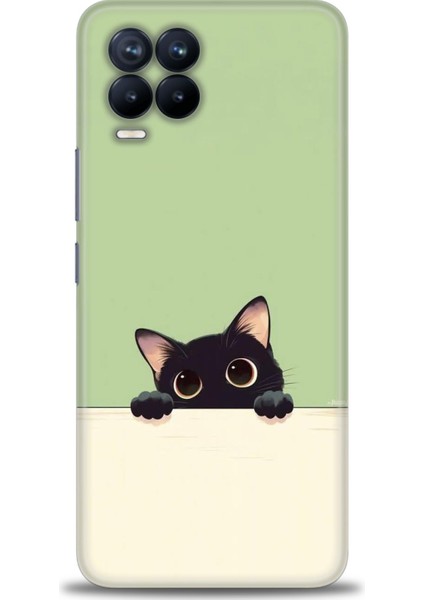 Realme 8 Kılıf Hd Baskılı Kılıf + Seramik Tam Kaplayan Ekran Koruyucu 68