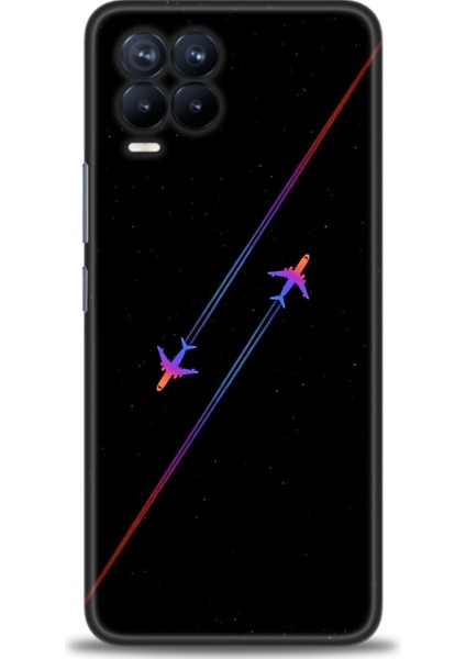 Realme 8 Kılıf Hd Baskılı Kılıf + Seramik Tam Kaplayan Ekran Koruyucu 390