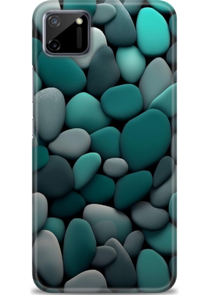 Realme C11 Kılıf Hd Baskılı Kılıf + Seramik Tam Kaplayan Ekran Koruyucu 346