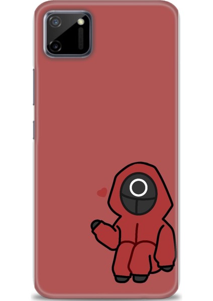 Realme C11 Kılıf Hd Baskılı Kılıf + Seramik Tam Kaplayan Ekran Koruyucu 288