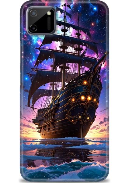 Realme C11 Kılıf Hd Baskılı Kılıf + Seramik Tam Kaplayan Ekran Koruyucu 236