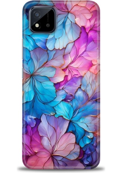 Realme C11 2021 Kılıf Hd Baskılı Kılıf + Seramik Tam Kaplayan Ekran Koruyucu 325