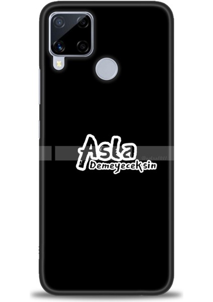 Realme C15 Kılıf Hd Baskılı Kılıf + Seramik Tam Kaplayan Ekran Koruyucu 397
