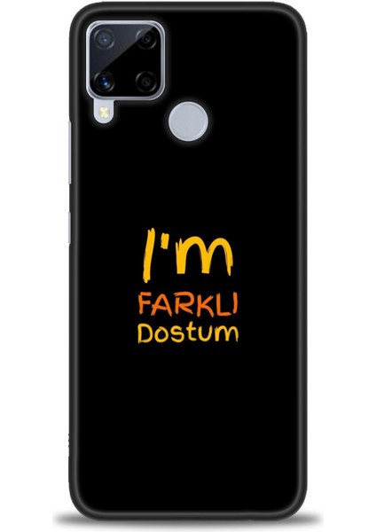 Realme C15 Kılıf Hd Baskılı Kılıf + Seramik Tam Kaplayan Ekran Koruyucu 399