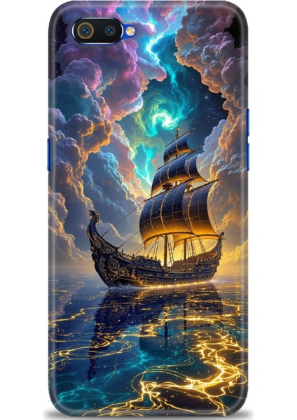 Realme C2 Kılıf Hd Baskılı Kılıf + Seramik Tam Kaplayan Ekran Koruyucu 233