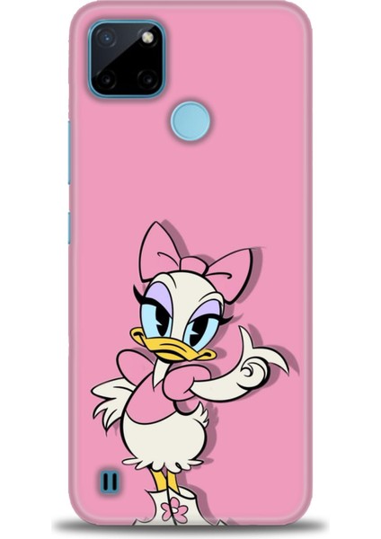 Realme C21Y Kılıf Hd Baskılı Kılıf + Seramik Tam Kaplayan Ekran Koruyucu 406