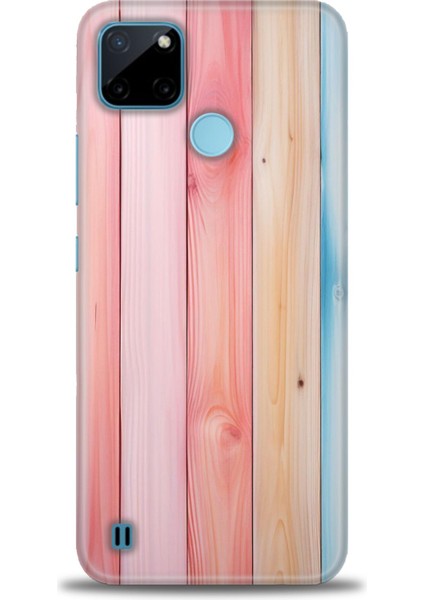 Realme C21Y Kılıf Hd Baskılı Kılıf + Seramik Tam Kaplayan Ekran Koruyucu 433