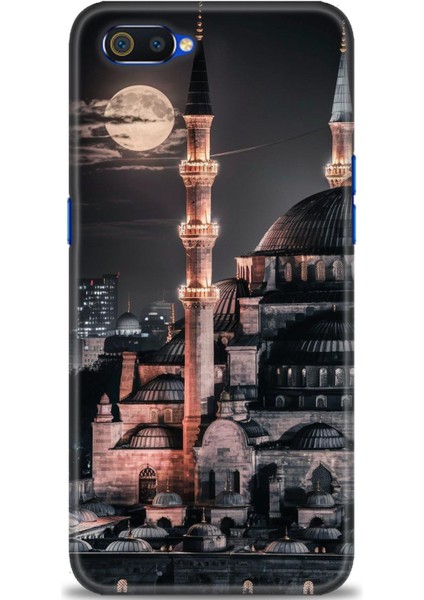 Realme C2 Kılıf Hd Baskılı Kılıf + Seramik Tam Kaplayan Ekran Koruyucu 230
