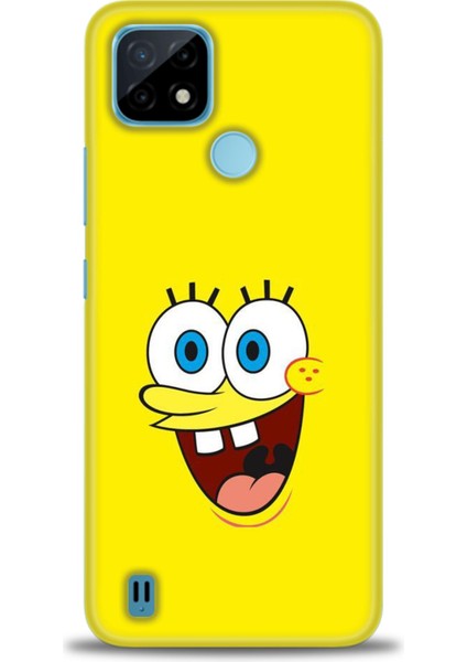 Realme C21 Kılıf Hd Baskılı Kılıf + Seramik Tam Kaplayan Ekran Koruyucu 451