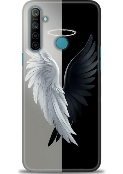 Realme C3 Kılıf Hd Baskılı Kılıf + Seramik Tam Kaplayan Ekran Koruyucu 146