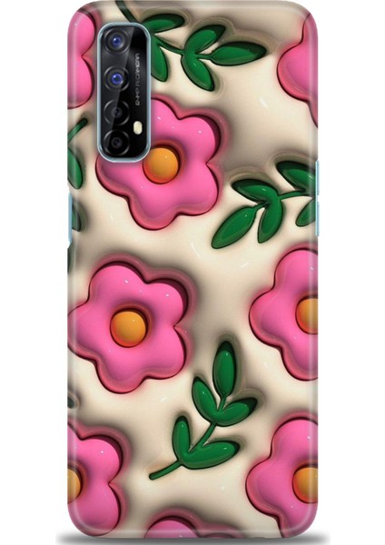 Realme 7 Kılıf Hd Baskılı Kılıf + Seramik Tam Kaplayan Ekran Koruyucu 111