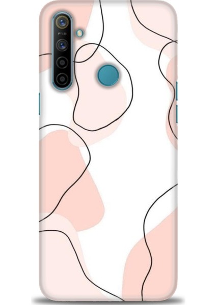 Realme C3 Kılıf Hd Baskılı Kılıf + Seramik Tam Kaplayan Ekran Koruyucu 180