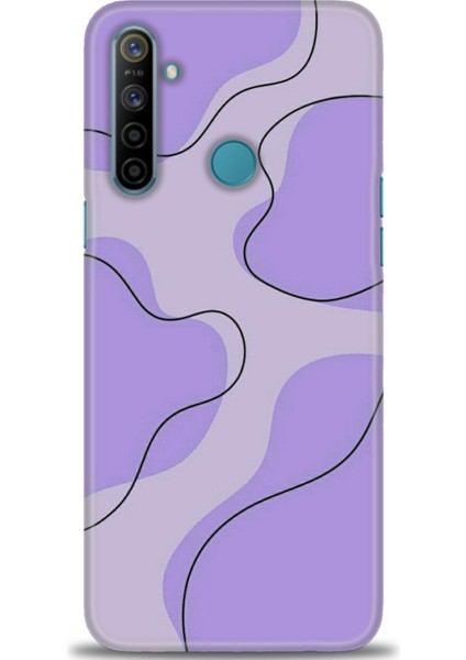 Realme C3 Kılıf Hd Baskılı Kılıf + Seramik Tam Kaplayan Ekran Koruyucu 176