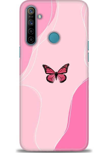 Realme C3 Kılıf Hd Baskılı Kılıf + Seramik Tam Kaplayan Ekran Koruyucu 181