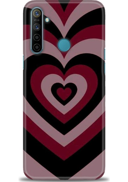 Realme C3 Kılıf Hd Baskılı Kılıf + Seramik Tam Kaplayan Ekran Koruyucu 191
