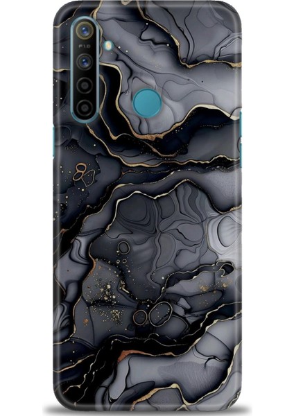 Realme C3 Kılıf Hd Baskılı Kılıf + Seramik Tam Kaplayan Ekran Koruyucu 314