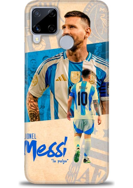 Realme C15 Kılıf Hd Baskılı Kılıf + Seramik Tam Kaplayan Ekran Koruyucu 20