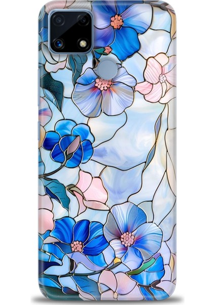 Realme C25S Kılıf Hd Baskılı Kılıf + Seramik Tam Kaplayan Ekran Koruyucu 337