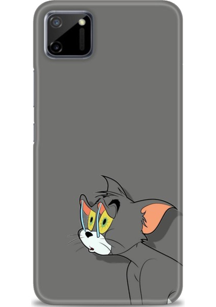 Realme C11 Kılıf Hd Baskılı Kılıf + Seramik Tam Kaplayan Ekran Koruyucu 408