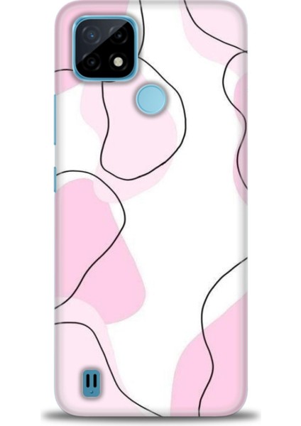 Realme C21 Kılıf Hd Baskılı Kılıf + Seramik Tam Kaplayan Ekran Koruyucu 171