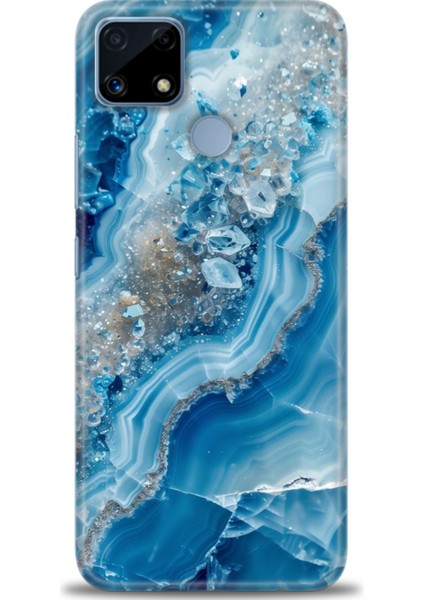 Realme C25 Kılıf Hd Baskılı Kılıf + Seramik Tam Kaplayan Ekran Koruyucu 317