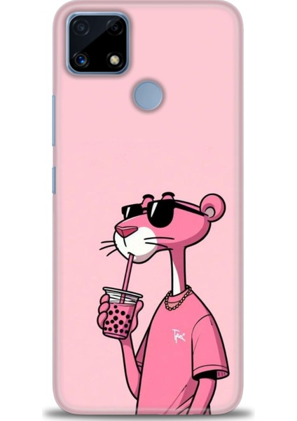 Realme C25S Kılıf Hd Baskılı Kılıf + Seramik Tam Kaplayan Ekran Koruyucu 402