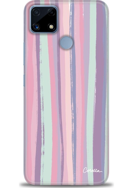 Realme C25S Kılıf Hd Baskılı Kılıf + Seramik Tam Kaplayan Ekran Koruyucu 426