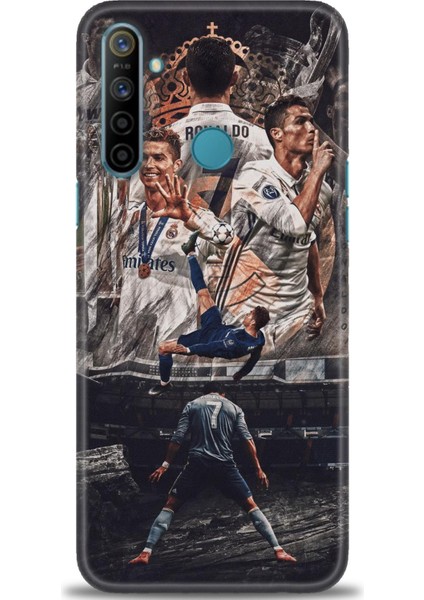 Realme C3 Kılıf Hd Baskılı Kılıf + Seramik Tam Kaplayan Ekran Koruyucu 10