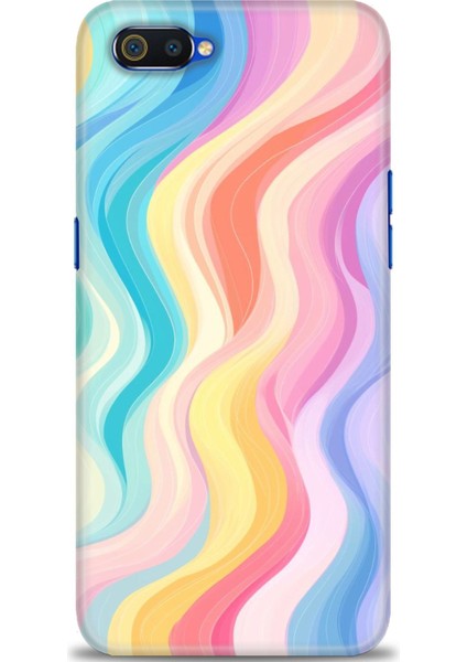 Realme C2 Kılıf Hd Baskılı Kılıf + Seramik Tam Kaplayan Ekran Koruyucu 424