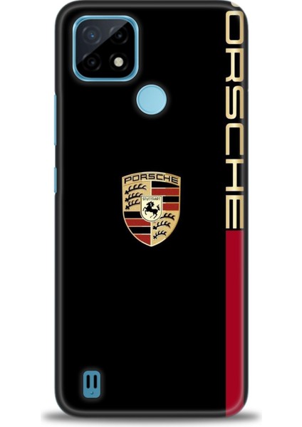 Realme C21 Kılıf Hd Baskılı Kılıf + Seramik Tam Kaplayan Ekran Koruyucu 371