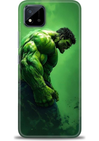 Realme C11 2021 Kılıf Hd Baskılı Kılıf + Seramik Tam Kaplayan Ekran Koruyucu 96