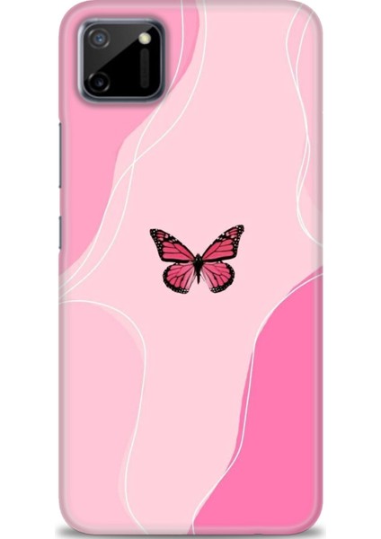 Realme C11 Kılıf Hd Baskılı Kılıf + Seramik Tam Kaplayan Ekran Koruyucu 181