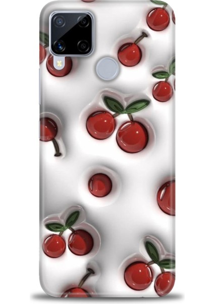 Realme C15 Kılıf Hd Baskılı Kılıf + Seramik Tam Kaplayan Ekran Koruyucu 113