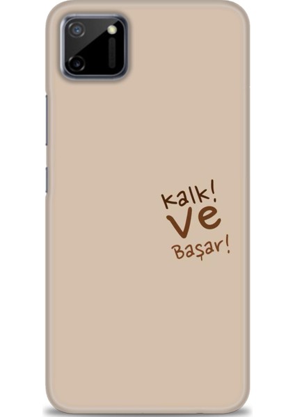 Realme C11 Kılıf Hd Baskılı Kılıf + Seramik Tam Kaplayan Ekran Koruyucu 168