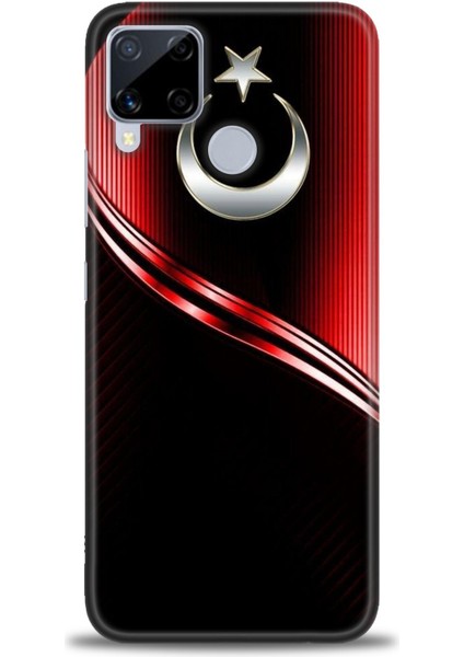 Realme C15 Kılıf Hd Baskılı Kılıf + Seramik Tam Kaplayan Ekran Koruyucu 31