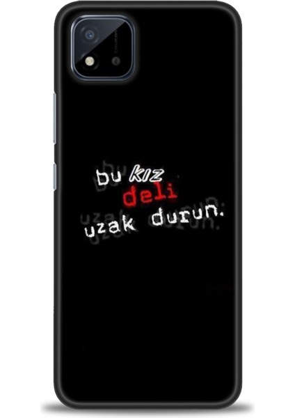 Realme C11 2021 Kılıf Hd Baskılı Kılıf + Seramik Tam Kaplayan Ekran Koruyucu 398
