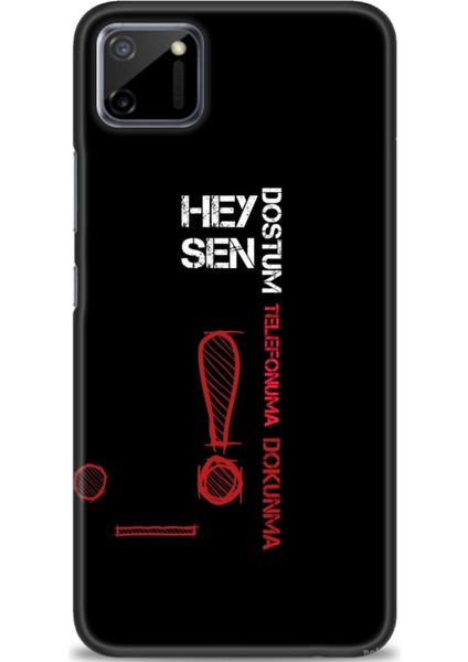Realme C11 Kılıf Hd Baskılı Kılıf + Seramik Tam Kaplayan Ekran Koruyucu 392