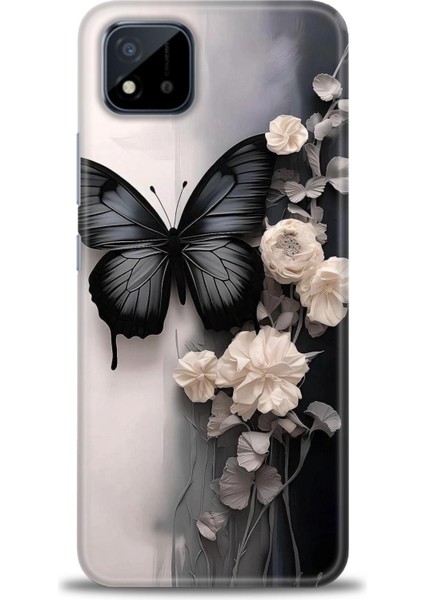 Realme C11 2021 Kılıf Hd Baskılı Kılıf + Seramik Tam Kaplayan Ekran Koruyucu 148