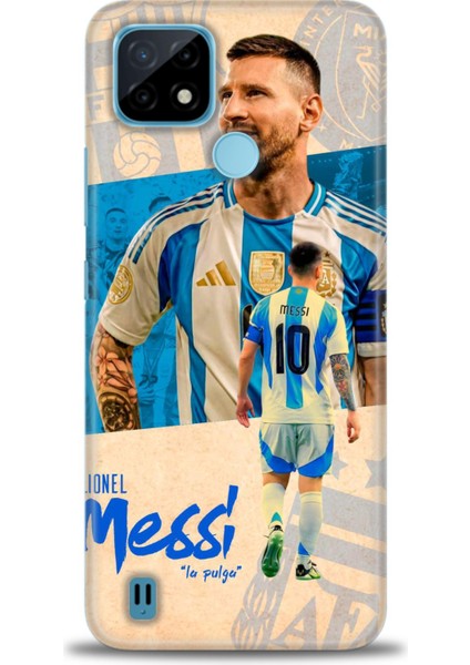 Realme C21 Kılıf Hd Baskılı Kılıf + Seramik Tam Kaplayan Ekran Koruyucu 20