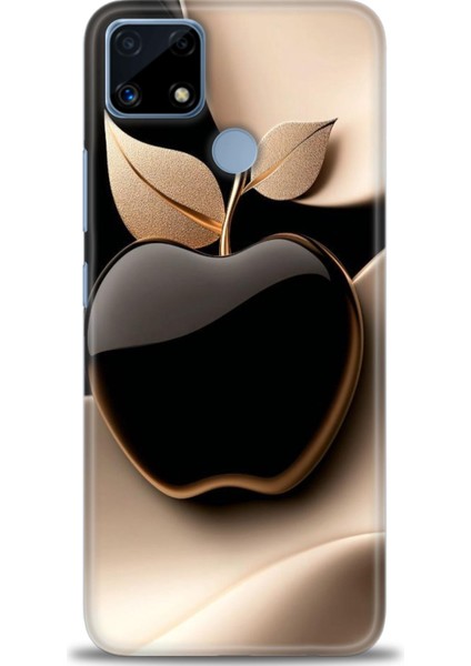 Realme C25 Kılıf Hd Baskılı Kılıf + Seramik Tam Kaplayan Ekran Koruyucu 350