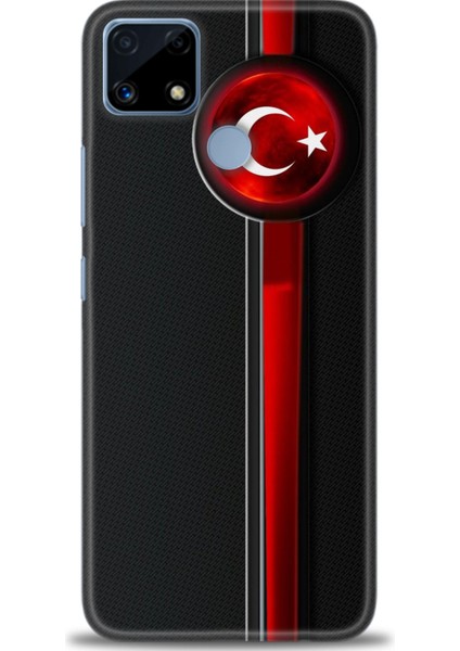 Realme C25S Kılıf Hd Baskılı Kılıf + Seramik Tam Kaplayan Ekran Koruyucu 32