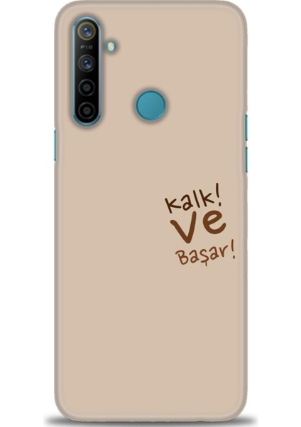 Realme C3 Kılıf Hd Baskılı Kılıf + Seramik Tam Kaplayan Ekran Koruyucu 168