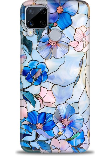 Realme C15 Kılıf Hd Baskılı Kılıf + Seramik Tam Kaplayan Ekran Koruyucu 337