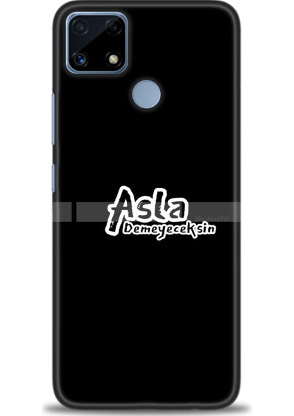 Realme C25 Kılıf Hd Baskılı Kılıf + Seramik Tam Kaplayan Ekran Koruyucu 397