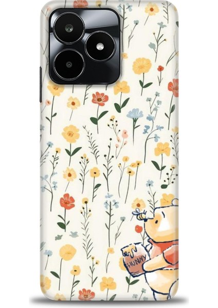 Realme C53 Kılıf Hd Baskılı Kılıf + Seramik Tam Kaplayan Ekran Koruyucu 56