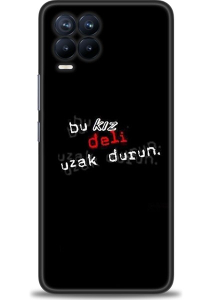 Realme 8 Kılıf Hd Baskılı Kılıf + Seramik Tam Kaplayan Ekran Koruyucu 398