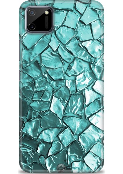 Realme C11 Kılıf Hd Baskılı Kılıf + Seramik Tam Kaplayan Ekran Koruyucu 335