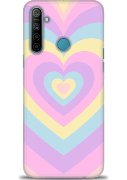 Realme C3 Kılıf Hd Baskılı Kılıf + Seramik Tam Kaplayan Ekran Koruyucu 198